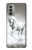S0932 White Horse Case Cover Custodia per Motorola Moto G51 5G