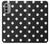 S2299 Black Polka Dots Case Cover Custodia per Motorola Moto G51 5G