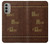 S2643 Once Upon A Time Book Case Cover Custodia per Motorola Moto G51 5G