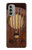 S2655 Vintage Bakelite Deco Radio Case Cover Custodia per Motorola Moto G51 5G