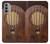 S2655 Vintage Bakelite Deco Radio Case Cover Custodia per Motorola Moto G51 5G