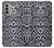 S2855 White Rattle Snake Skin Graphic Printed Case Cover Custodia per Motorola Moto G51 5G