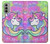S3264 Pastel Unicorn Case Cover Custodia per Motorola Moto G51 5G