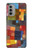 S3341 Paul Klee Raumarchitekturen Case Cover Custodia per Motorola Moto G51 5G