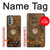 S3401 Clock Gear Steampunk Case Cover Custodia per Motorola Moto G51 5G