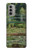 S3674 Claude Monet Footbridge and Water Lily Pool Case Cover Custodia per Motorola Moto G51 5G