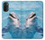 S1291 Dolphin Case Cover Custodia per Motorola Moto G71 5G