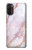 S3482 Soft Pink Marble Graphic Print Case Cover Custodia per Motorola Moto G71 5G