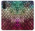 S3539 Mermaid Fish Scale Case Cover Custodia per Motorola Moto G71 5G