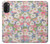 S3688 Floral Flower Art Pattern Case Cover Custodia per Motorola Moto G71 5G