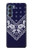 S3357 Navy Blue Bandana Pattern Case Cover Custodia per Motorola Edge S30