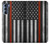 S3472 Firefighter Thin Red Line Flag Case Cover Custodia per Motorola Edge S30