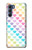 S3499 Colorful Heart Pattern Case Cover Custodia per Motorola Edge S30