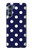 S3533 Blue Polka Dot Case Cover Custodia per Motorola Edge S30