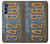 S3750 Vintage Vehicle Registration Plate Case Cover Custodia per Motorola Edge S30