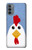 S3254 Chicken Cartoon Case Cover Custodia per Motorola Moto G31