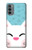 S3542 Cute Cat Cartoon Case Cover Custodia per Motorola Moto G31