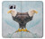 S3843 Bald Eagle On Ice Case Cover Custodia per Samsung Galaxy S6 Edge Plus