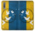 S3857 Peace Dove Ukraine Flag Case Cover Custodia per Samsung Galaxy A7 (2018)