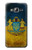 S3858 Ukraine Vintage Flag Case Cover Custodia per Samsung Galaxy J3 (2016)