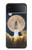S3859 Bitcoin to the Moon Case Cover Custodia per Samsung Galaxy Z Flip 3 5G