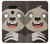 S3855 Sloth Face Cartoon Case Cover Custodia per LG V40, LG V40 ThinQ