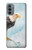 S3843 Bald Eagle On Ice Case Cover Custodia per Motorola Moto G31