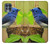 S3839 Bluebird of Happiness Blue Bird Case Cover Custodia per Motorola Edge S