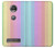 S3849 Colorful Vertical Colors Case Cover Custodia per Motorola Moto Z2 Play, Z2 Force