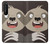 S3855 Sloth Face Cartoon Case Cover Custodia per Sony Xperia 1 II