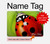 S0892 Ladybug Case Cover Custodia per MacBook Pro 14 M1,M2,M3 (2021,2023) - A2442, A2779, A2992, A2918