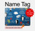 S2572 Marine Penguin Pattern Case Cover Custodia per MacBook Pro 16 M1,M2,M3,M4 (2021,2024) - A3403, A3186, A2991, A2780, A2485