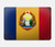 S3021 Romania Flag Case Cover Custodia per MacBook Pro 16 M1,M2 (2021,2023) - A2485, A2780