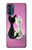 S1832 Love Cat Case Cover Custodia per Motorola Moto G41