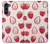 S3481 Strawberry Case Cover Custodia per Motorola Moto G200 5G