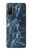 S2799 Light Blue Marble Stone Graphic Printed Case Cover Custodia per Sony Xperia 10 III Lite