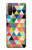 S3049 Triangles Vibrant Colors Case Cover Custodia per Sony Xperia 10 III Lite