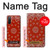 S3355 Bandana Red Pattern Case Cover Custodia per Sony Xperia 10 III Lite