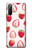 S3481 Strawberry Case Cover Custodia per Sony Xperia 10 III Lite