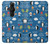 S2572 Marine Penguin Pattern Case Cover Custodia per Sony Xperia Pro-I