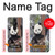 S3793 Cute Baby Panda Snow Painting Case Cover Custodia per Sony Xperia Pro-I