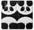 S2085 Panda Minimalist Case Cover Custodia per Samsung Galaxy A13 4G