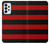 S2638 Black and Red Striped Case Cover Custodia per Samsung Galaxy A23