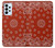 S3355 Bandana Red Pattern Case Cover Custodia per Samsung Galaxy A23