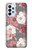 S3716 Rose Floral Pattern Case Cover Custodia per Samsung Galaxy A23