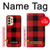 S2931 Red Buffalo Check Pattern Case Cover Custodia per Samsung Galaxy A33 5G