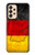 S2935 Germany Flag Map Case Cover Custodia per Samsung Galaxy A33 5G