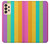 S3678 Colorful Rainbow Vertical Case Cover Custodia per Samsung Galaxy A33 5G
