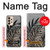 S3692 Gray Black Palm Leaves Case Cover Custodia per Samsung Galaxy A33 5G