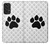 S2355 Paw Foot Print Case Cover Custodia per Samsung Galaxy A53 5G